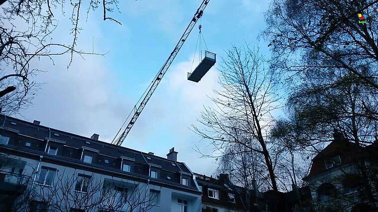 Balkonneubau nach energetischer Fassadensanierung